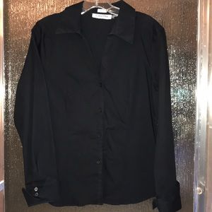 Black Calvin Klein blouse